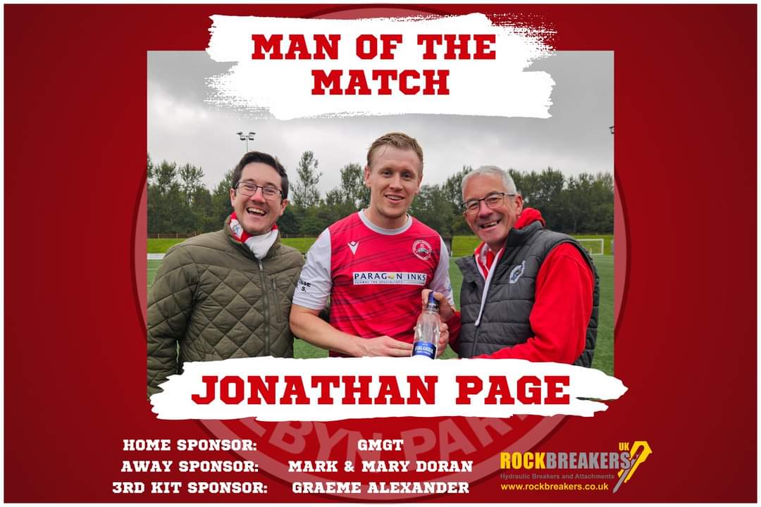 MAN OF MATCH COWDENBEATH